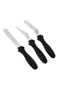 3 LÜ METAL SPATULA SET