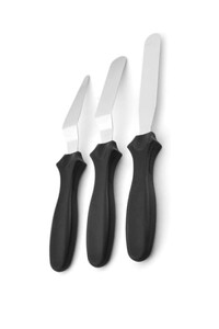  3 LÜ METAL SPATULA SET