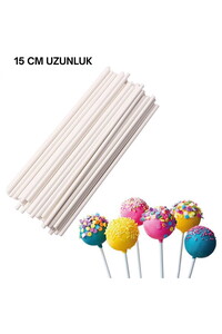 CAKEPOP ÇUBUĞU 15 CM 100 LÜ